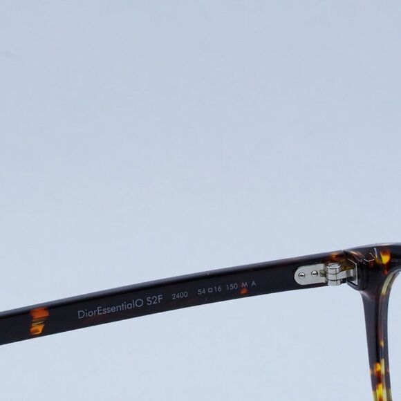 NEW DIOR DiorEssentialO S2F 2400 HAVANA EYEGLASSES - Picture 6 of 8